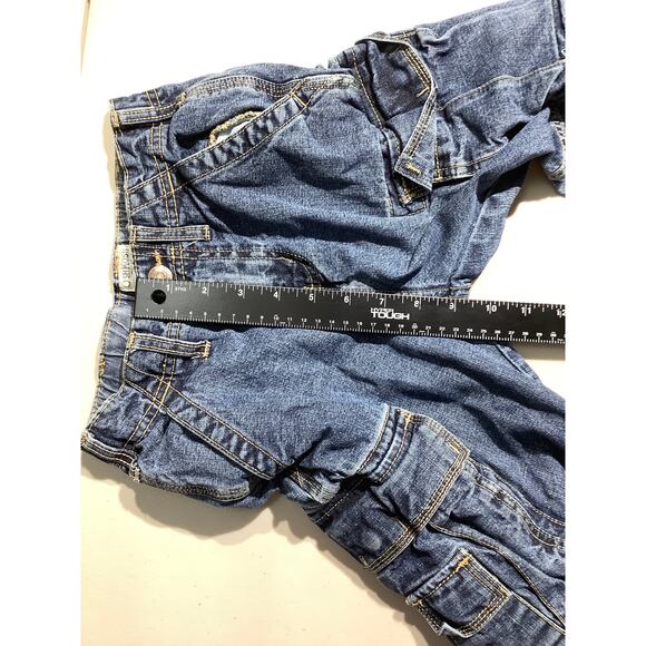 OshKosh B’gosh Denim Cargo Jeans Kids Size 8 – Utility, Casual, Durable - Picture 6 of 8
